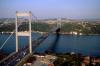 Мост через Босфор, соединивший европейский и азиатский берега Турции