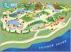 Аквапарк "Голубой залив", Симеиз, Ялта. Карта - Схема