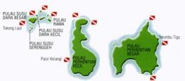 Острова Малайзии: острова Перхентиан