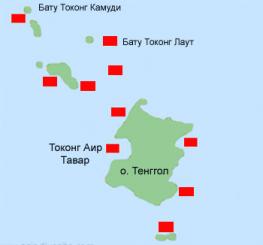 Тенггол - остров Малайзии