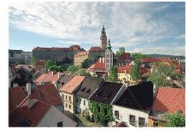 Чешский Крумлов - небольшой, уютный городок