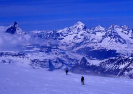 Монте Роза - Monte Rosa - для катания различного уровня сложности