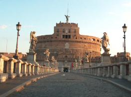 Замок св. Ангела - castel S.Angelo - архитектурный памятник