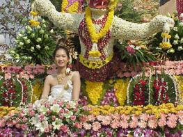 Фестиваль цветов в Бангкоке