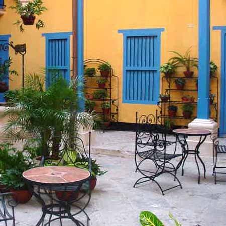 Гавана - Отель Hostal Beltran De Santa Cruz