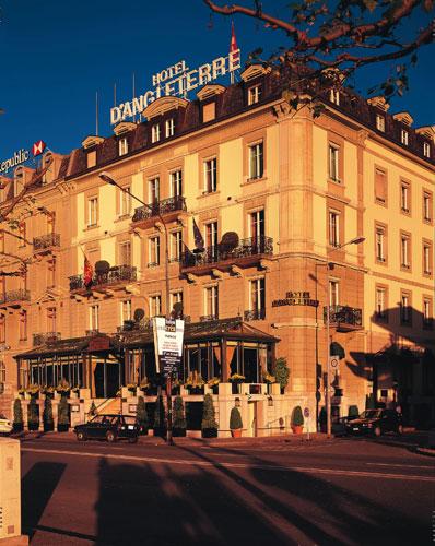 Женева - Отель Hotel d-Angleterre
