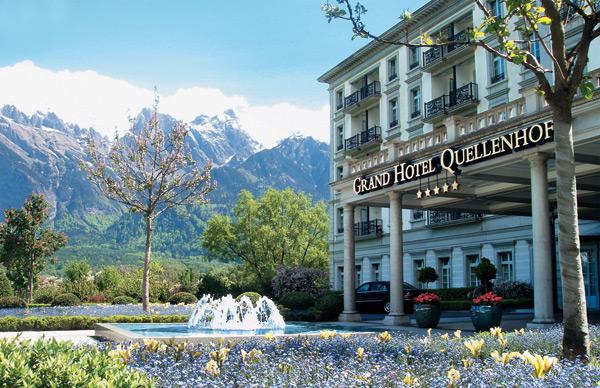 Бад-Рагац - Отель Grand Hotel Quellenhof