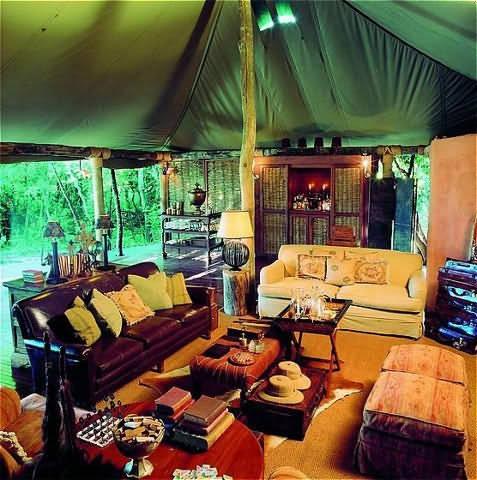 Кения - отель Bateleur Camp at Kichwa Tembo