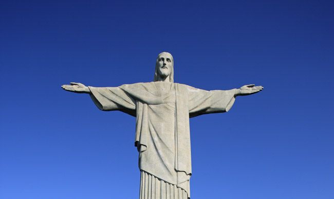 Одно из чудес света - статуя Христа Спасителя