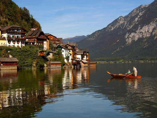 Зальцкаммергут - Salzkammergut - отдых у воды