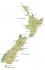 Подробная Карта Новой Зеландии
