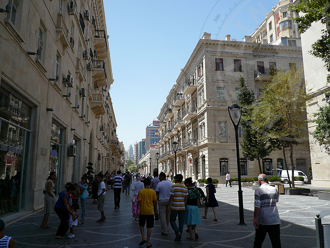 Бульвары города Баку