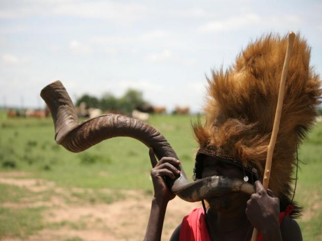 Молодые масайские войны - Фоторепортаж Павлова Алексея 