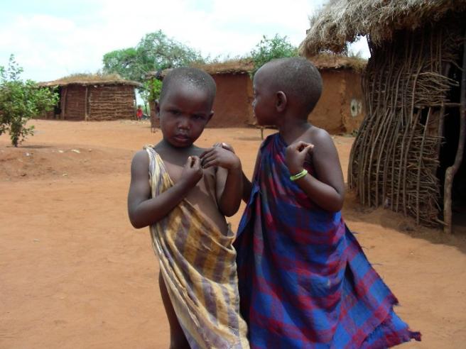 Юные кенийцы - дети - kenyasafari.altervista.org