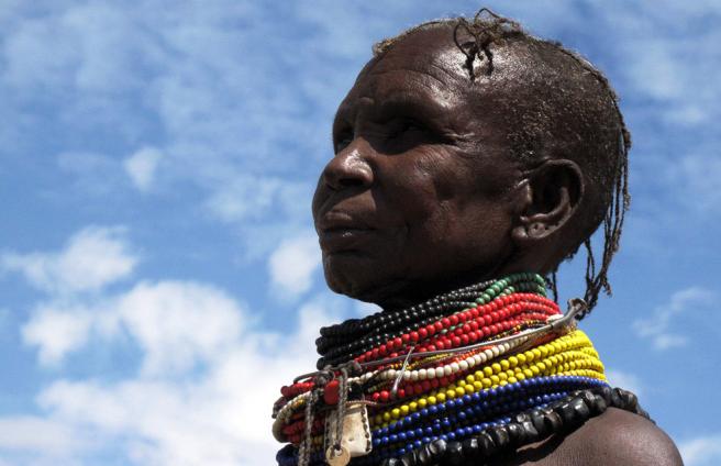 Женщина племени Туркана - Кения - фото http://fototelegraf.ru