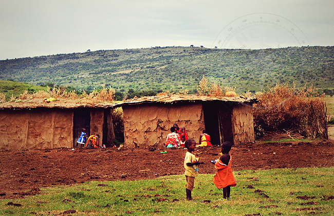 Кенийская деревня - Африка