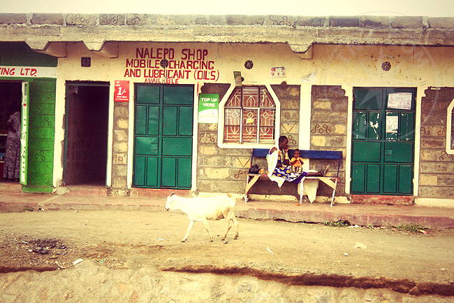 Африканская деревня - магазины