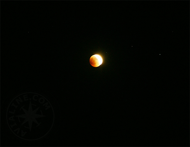 Луна - фото лунного затмения 2011