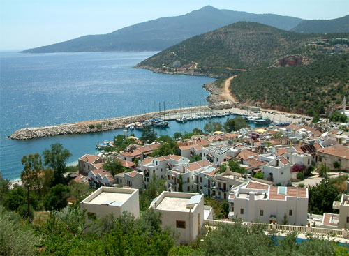 Город Калкан (Kalkan). Олудениз