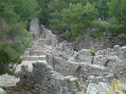 Старые улица Фазелиса, фото