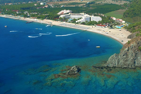 Кемер - пляжи курорта Турции