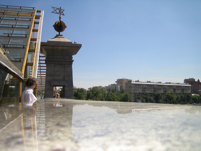 Мост на киевском вокзале (фото avialine.com)