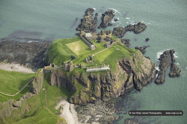 Великобритания - замок - Dunnotar Castle, Stonehaven, Aberdeen