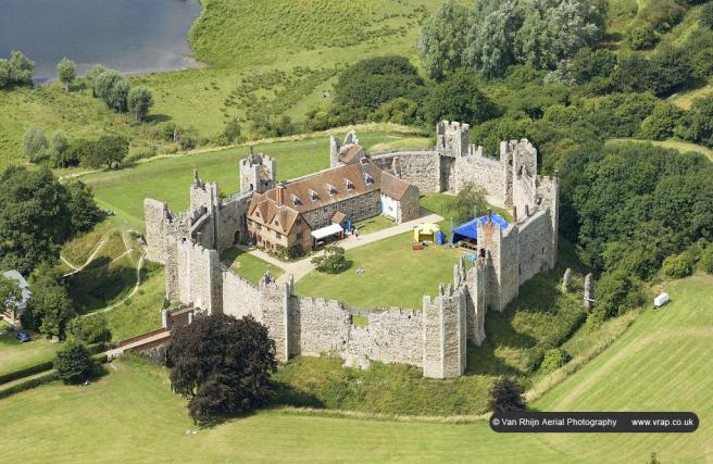 Великобритания - замок - Framlingham Castle, Suffolk