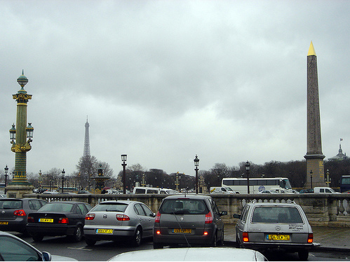 Франция - Париж - Площадь Согласия - фото flickr.com