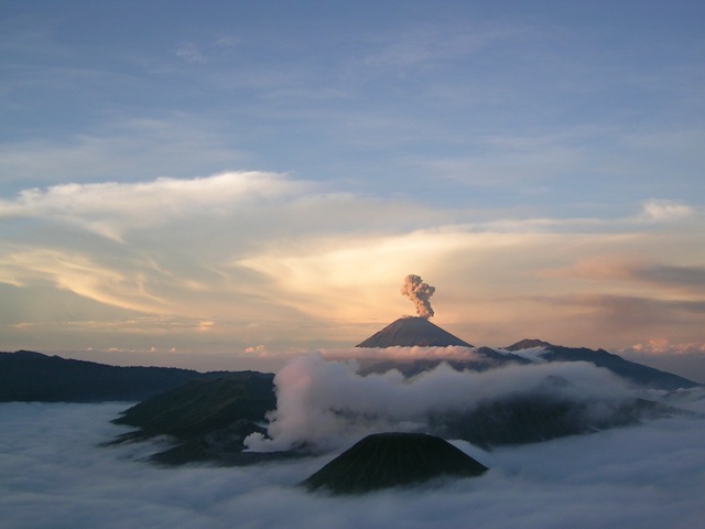 Гора Бромо, Ява, Индонезия, фото flickr.com