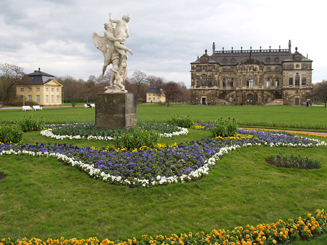 Германия - Дрезден - большой парк - сад фото flickr.com
