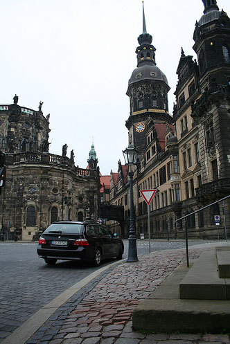 Германия - Дрезден - улицы - мосты - фото flickr.com