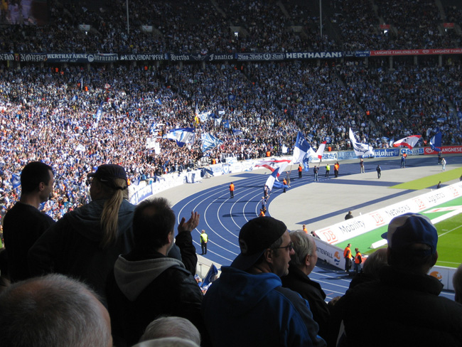 Стадион в Берлине - фото flickr.com