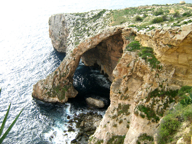 Голубой грот - Мальта - фото