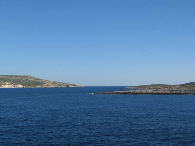 Мальта - синее море - фото