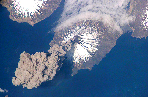 Фото Аляска - вулкан