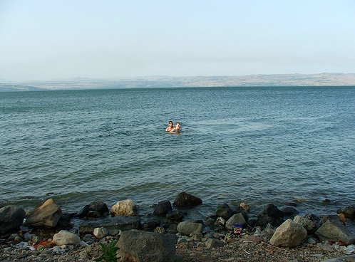 Израиль - озеро Кинерет - фото
