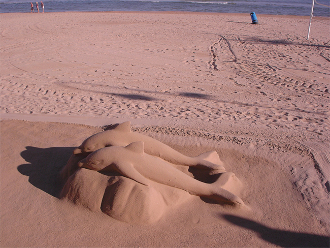 Фигуры из песка - Коста Бланка фото
