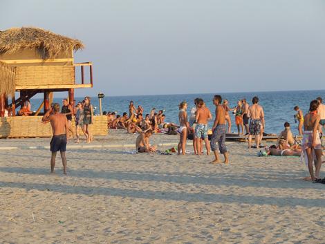 казантип - пляж