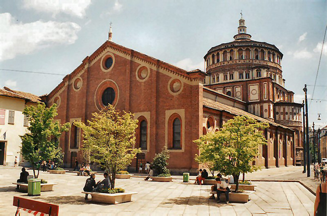 Санта-Мария-делле-Грацие - главная церковь доминиканского монастыря
