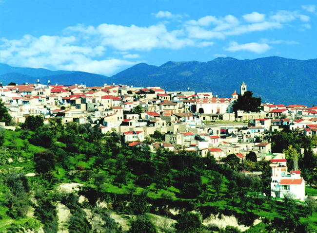 Лефрака - деревня на Кипре - фото