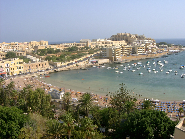 Мальта пляж St. George - фото