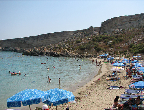 Мальта - пляж Парадайз - фото