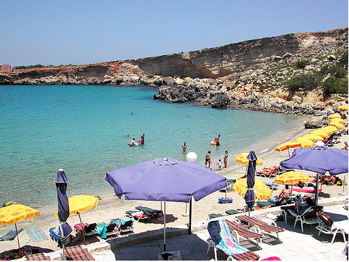 Мальта - пляж Парадайз - фото