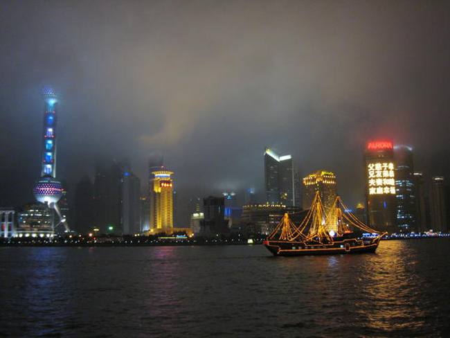 Шанхай - улицы города - фото