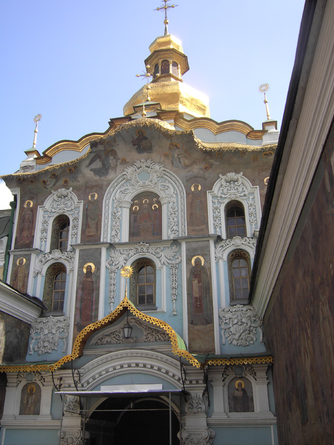 Киево-Печерская лавра - Троицкая надвратная церковь - фото