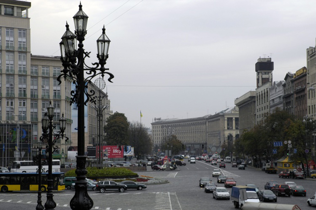 Киев - улицы города - фото