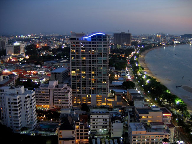 Паттайя - Таиланд - улицы города - фото