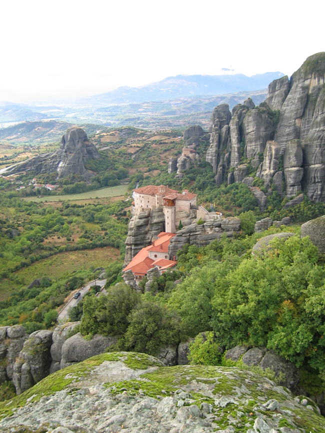 Монастырь Метеора Греция. Фото