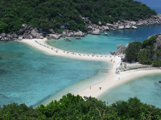 Остров Кох Тао - пляж Koh Nang Yuan - Таиланд